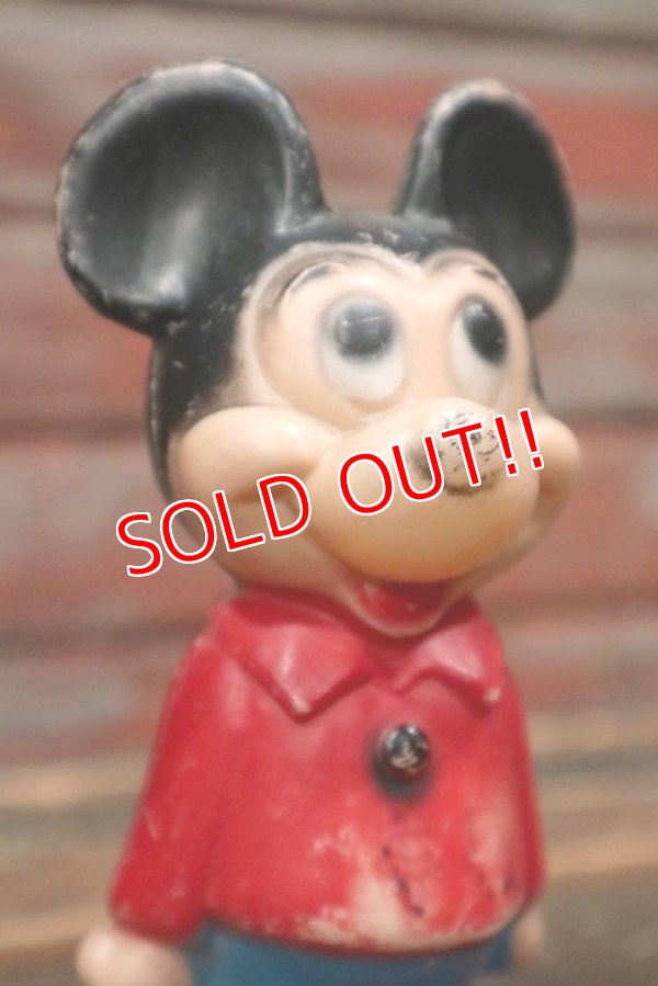 画像2: ct-220301-21 Mickey Mouse / 1970's Bowling Pin Toy Figure