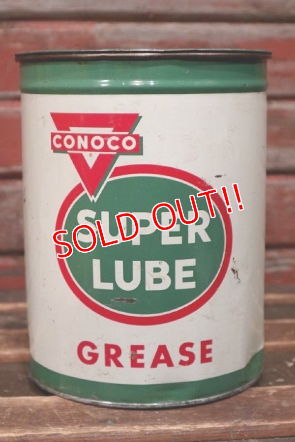 画像1: dp-220301-81 CONOCO / SUPER LUBE GREASE Can