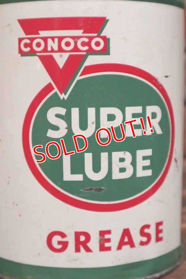 画像2: dp-220301-81 CONOCO / SUPER LUBE GREASE Can