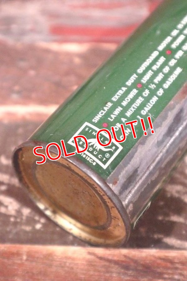 画像5: dp-220301-100 SINCLAIR / OUTBOARD MOTOR OIL Can