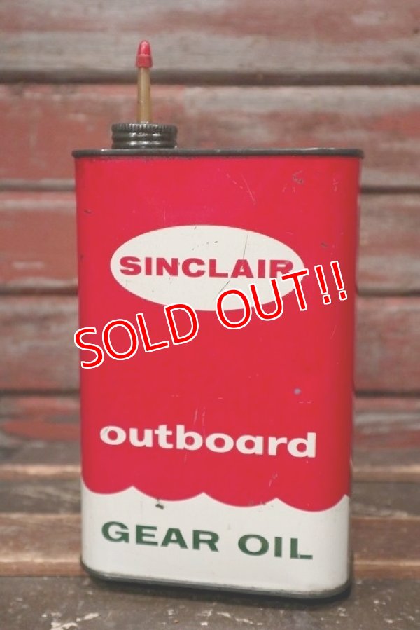 画像1: dp-220301-118 SINCLAIR / outboard GEAR OIL Can