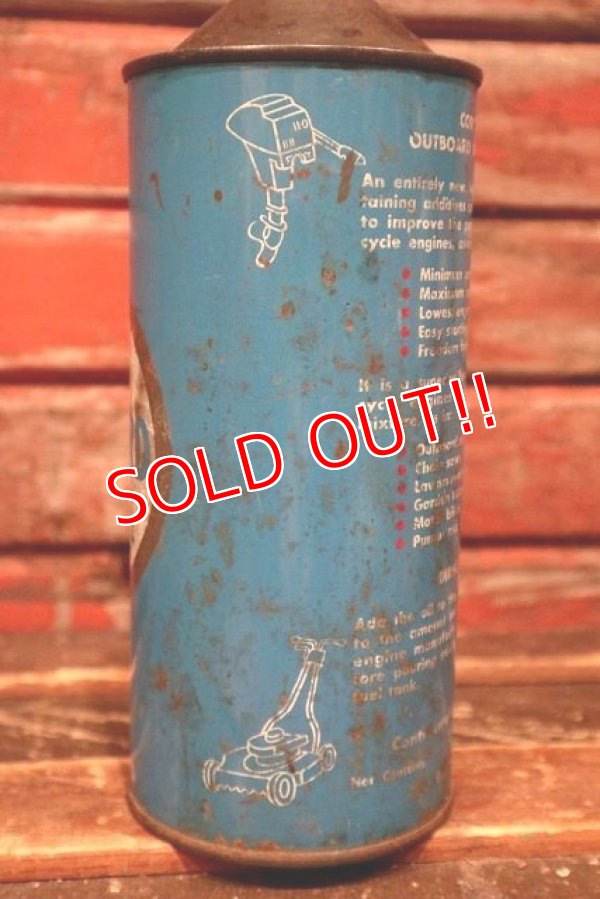 画像3: dp-220301-99 CONOCO / 1960's-1970's OUTBOARD MOTOR OIL Can