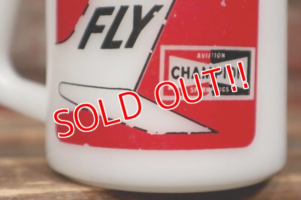 画像3: kt-220301-06 CHAMPION / Federal 1960's Milk Glass Mug