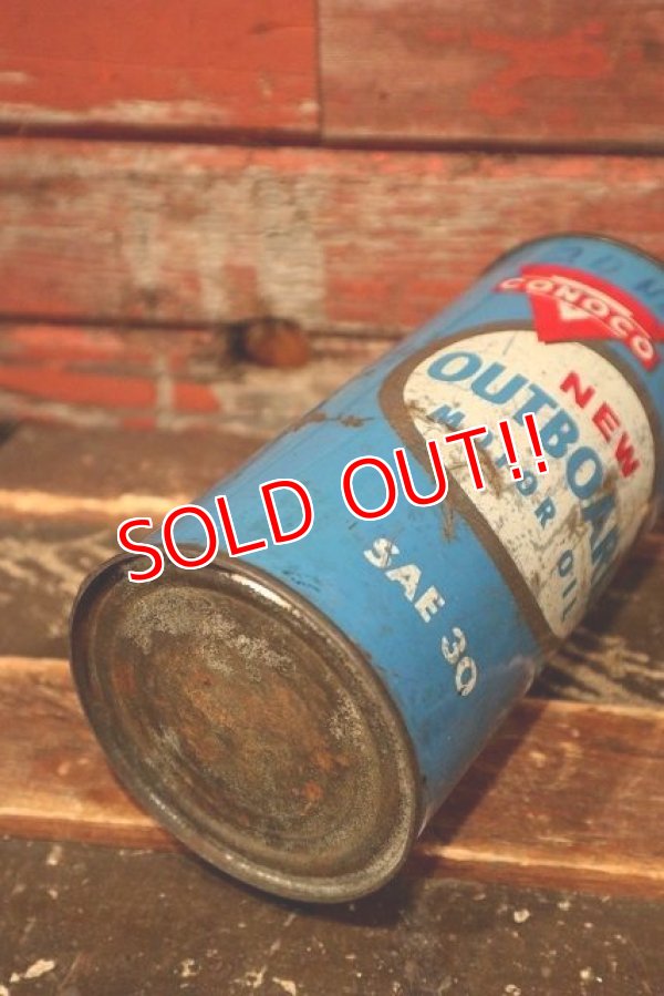 画像6: dp-220301-99 CONOCO / 1960's-1970's OUTBOARD MOTOR OIL Can