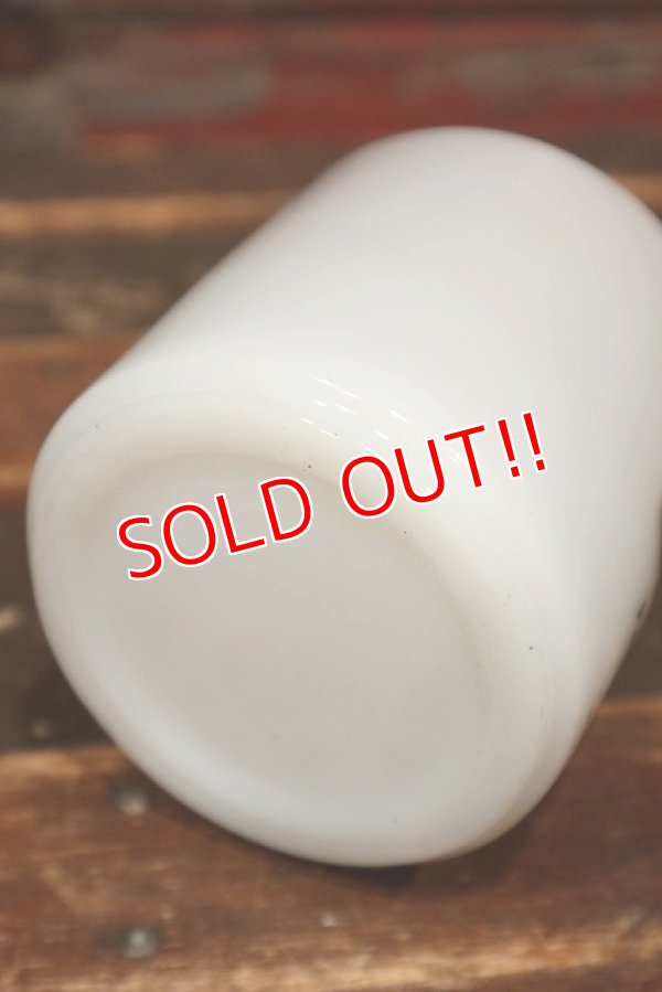 画像6: kt-220301-05 TEXACO / Federal 1970's Milk Glass Mug