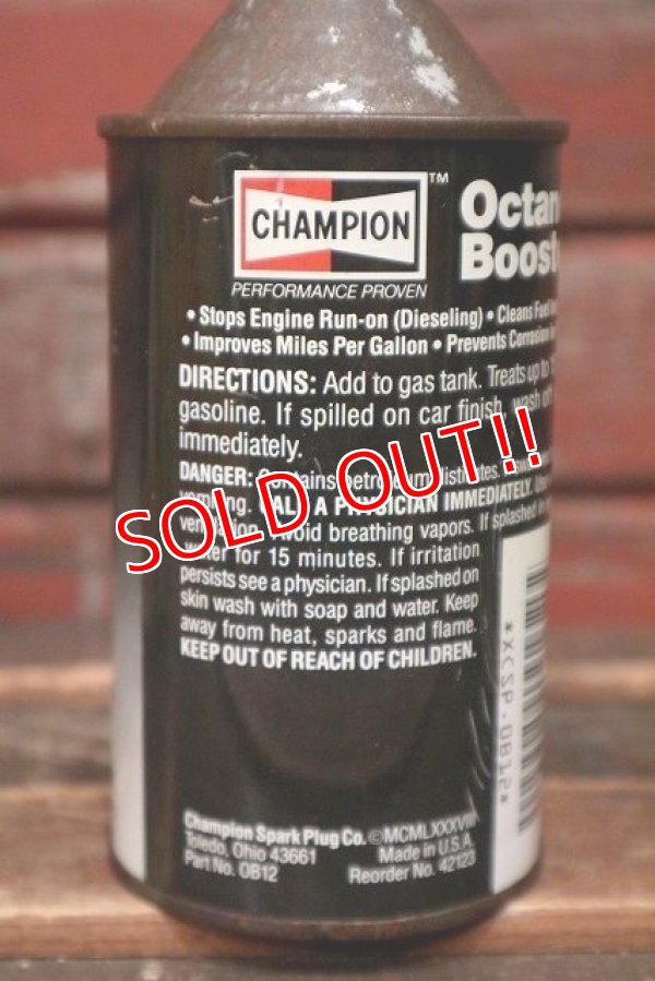画像3: dp-220301-86 CHAMPION / Octane Booster Vintage Can