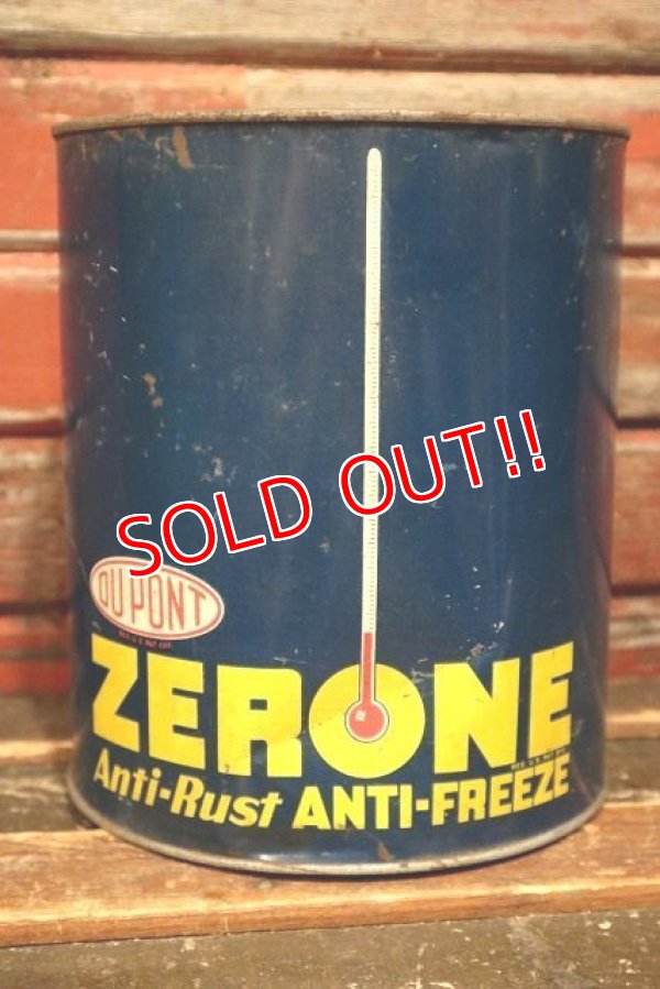 画像2: dp-220301-53 DU PONT / ZERONE Anti-Rust ANTI-FREEZE Can