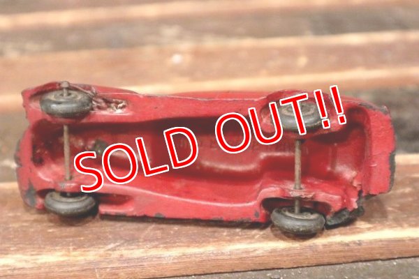 画像5: dp-220301-123 AUBURN RUBBER CORP. / 1940's Red Sedan Car Automobile Toy