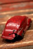 画像4: dp-220301-123 AUBURN RUBBER CORP. / 1940's Red Sedan Car Automobile Toy