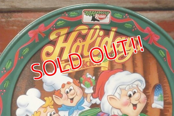 画像2: ct-220301-30 Keebler / 1996 Holiday Cookie Can