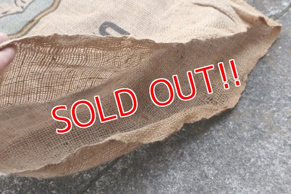 画像4: dp-220301-05 COLORADO  POTATOES / Vintage Burlap Bag