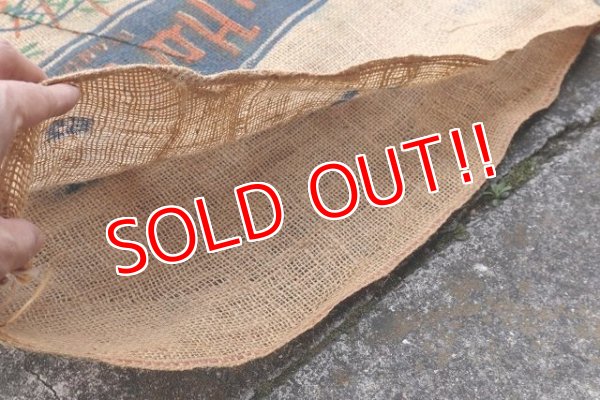 画像4: dp-220301-05 Valley Harvest Brand CALIFORNIA POTATOES / Vintage Burlap Bag
