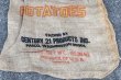 画像3: dp-220301-05 SUPERIOR POTATOES / Vintage Burlap Bag