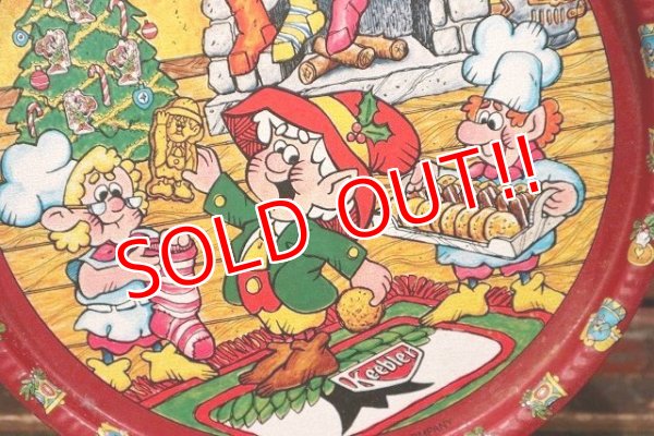 画像3: ct-220301-26 Keebler / 1986 Holiday Cookie Can