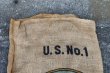 画像2: dp-220301-05 COLORADO  POTATOES / Vintage Burlap Bag