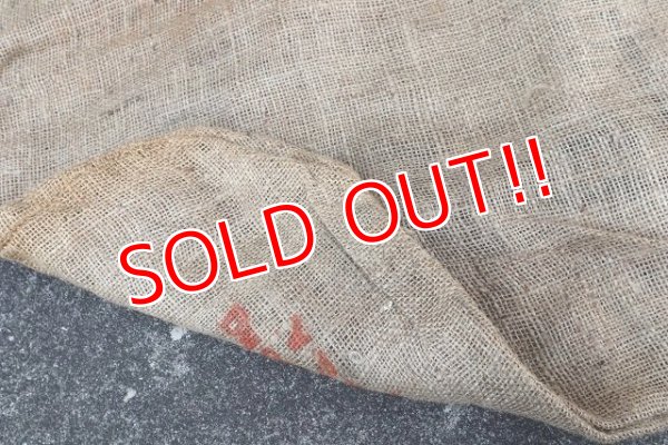 画像6: dp-220301-05 SUPERIOR POTATOES / Vintage Burlap Bag