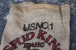 画像2: dp-220301-05 SUPER KING IDAHO POTATOES / Vintage Burlap Bag