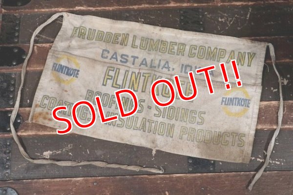 画像1: dp-220301-37 FRUDDEL LUMBER COMPANY FLINTKOTE / Vintage Nail Apron