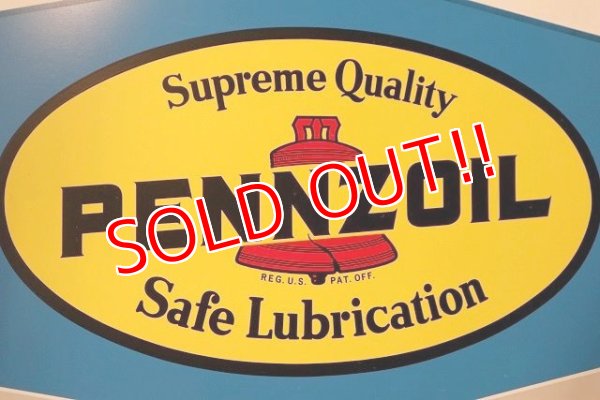 画像2: dp-220301-10 PENNZOIL / 1970's〜Plastic Sign