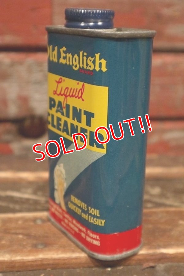 画像4: dp-220201-68 Old English / Vintage PAINT CLEANER Can