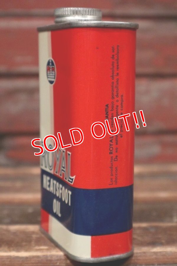 画像4: dp-220301-121 ROYAL / Vintage NEETSFOOT OIL Can
