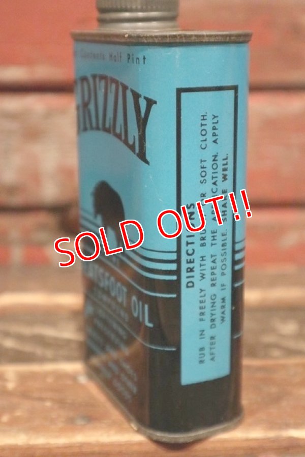 画像4: dp-220201-70 GRIZZLY / Vintage NEETSFOOT OIL Can
