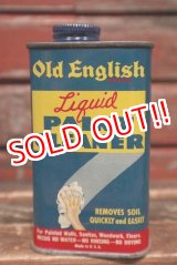 画像: dp-220201-68 Old English / Vintage PAINT CLEANER Can