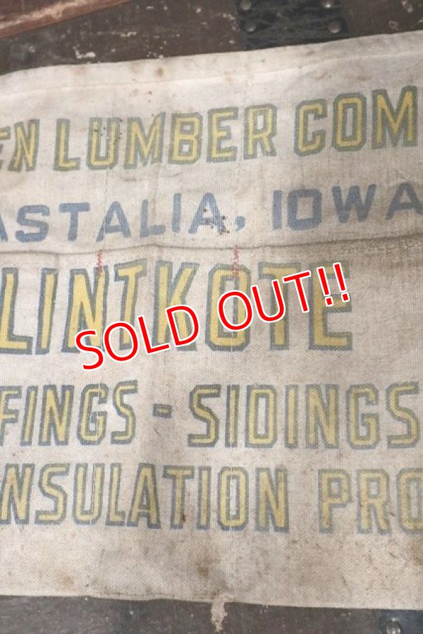 画像3: dp-220301-37 FRUDDEL LUMBER COMPANY FLINTKOTE / Vintage Nail Apron