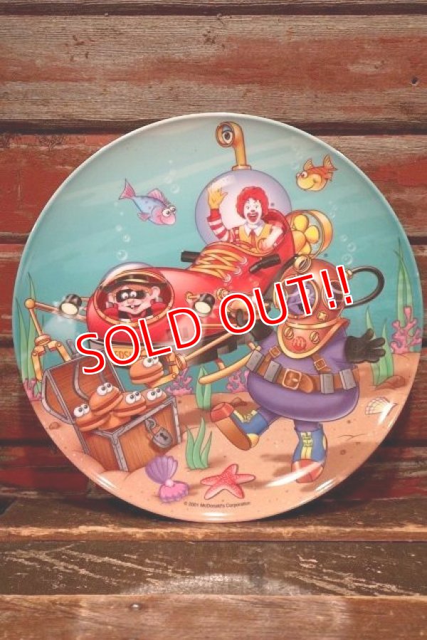 画像1: ct-220301-05 McDonald's / 2001 Collectors Plate "Underwater Exploration"