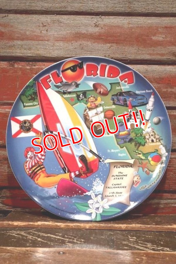 画像1: ct-220301-05 McDonald's / 2002 Collectors Plate "FLORIDA"