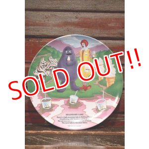 画像: ct-220301-05 McDonald's / 1989 Collectors Plate "Milkshake Lake"
