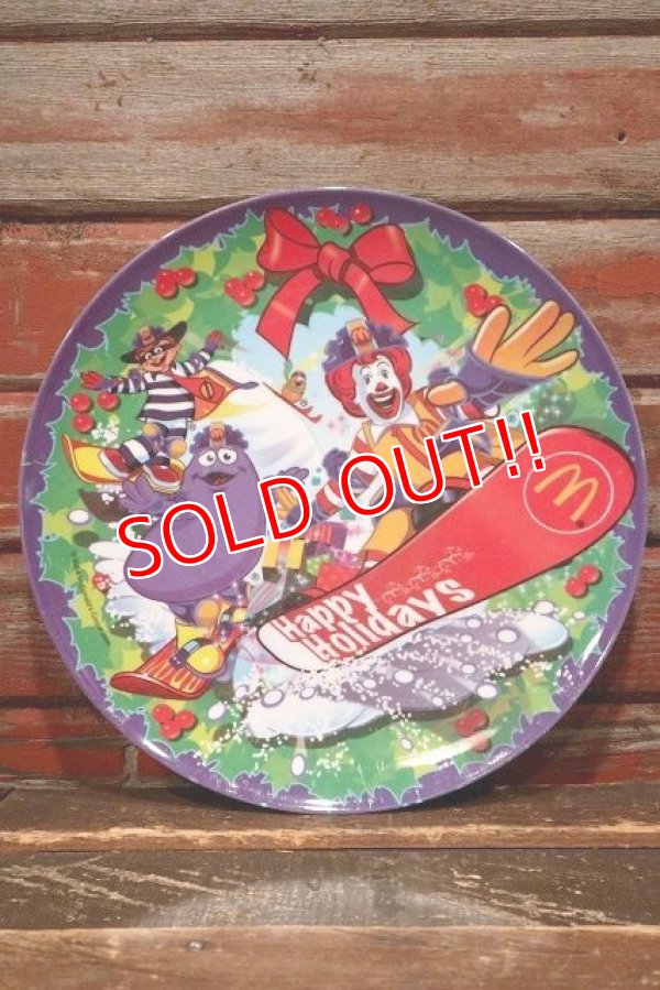 画像1: ct-220301-05 McDonald's / 2004 Collectors Plate "Happy Holidays"