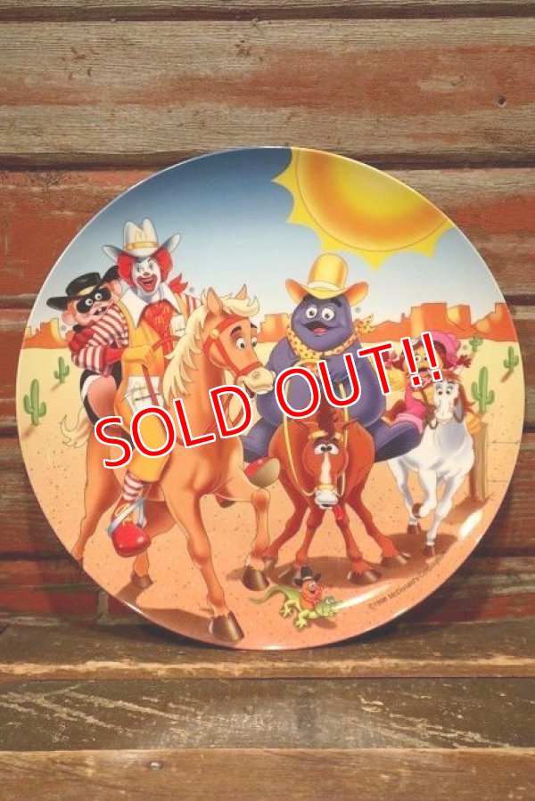 画像1: ct-220301-05 McDonald's / 1998 Collectors Plate "Cowboy"