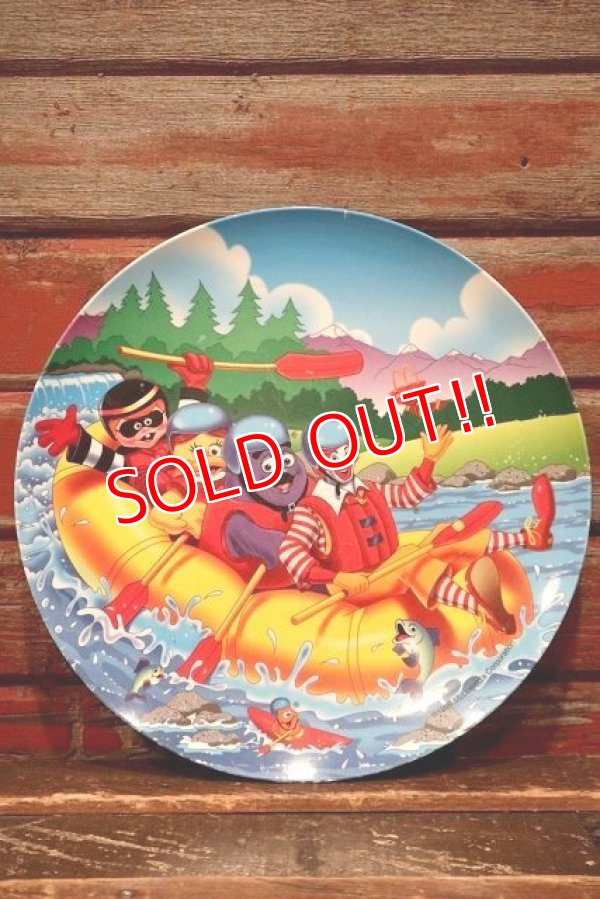 画像1: ct-220301-05 McDonald's / 1998 Collectors Plate "Rafting"