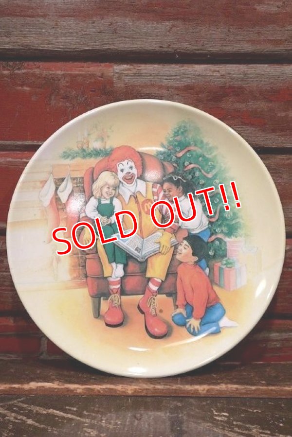 画像1: ct-220301-05 McDonald's / 1980's-1990's Plastic Plate