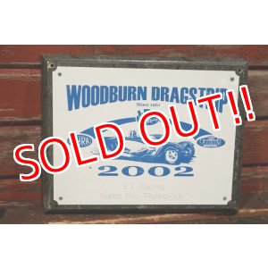 画像: dp-220301-29 WOODBURN DRAGSTRIP / ET Racing Super Pro "Runner-Op" 2002 Plaque