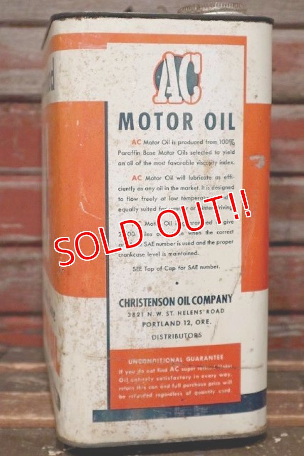 画像3: dp-220301-40 AC Super Refined / Vintage 2 U.S. Gallons Can