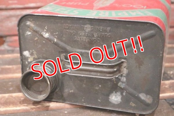 画像6: dp-220301-39 EMPIRE STATE MOTOR OIL / Vintage 2 U.S. Gallons Can