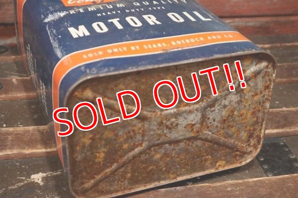 画像7: dp-220301-47 ALLSTATE MOTOR OIL / 1940's-1950's  2 1/2 U.S. Gallons Can