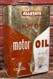 画像2: dp-220301-46 ALLSTATE HEAVY DUTY MOTOR OIL / Vintage 2 1/2 U.S. Gallons Can