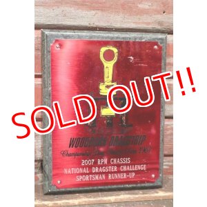 画像: dp-220301-28 WOODBURN DRAGSTRIP / RPM CHASSIS 2007 Plaque