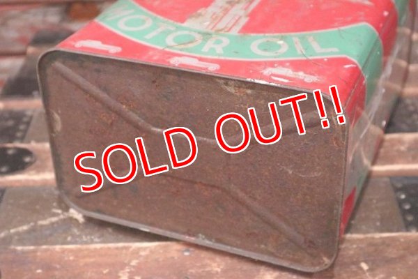 画像7: dp-220301-39 EMPIRE STATE MOTOR OIL / Vintage 2 U.S. Gallons Can