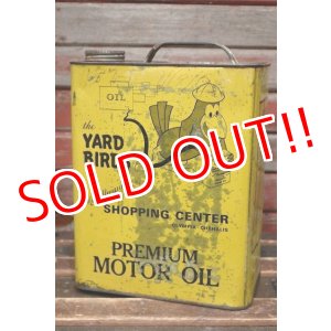 画像: dp-220301-42 the YARD BIRD'S MOTOR OIL / Vintage 2 U.S. Gallons Can