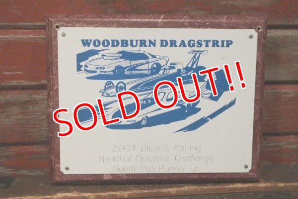 画像1: dp-220301-30 WOODBURN DRAGSTRIP / 2004 Olson's Racing National Dragster Challenge Plaque