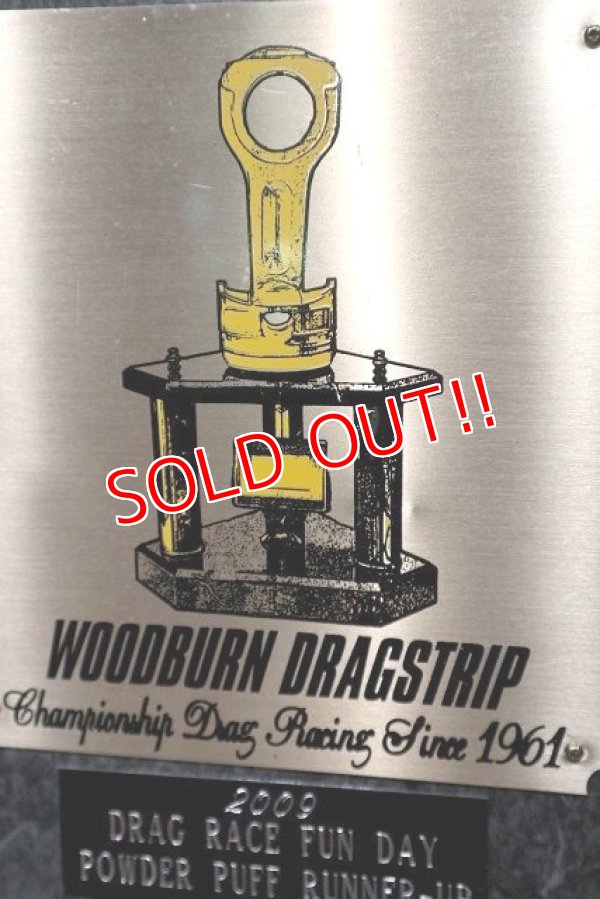 画像2: dp-220301-27 WOODBURN DRAGSTRIP / DRAG RACE FUN DAY 2009 Plaque