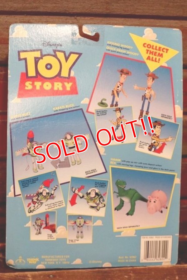 画像5: ct-220301-18 TOY STORY / Thinkway Toys 1990's Action Figure "Karate Buzz"