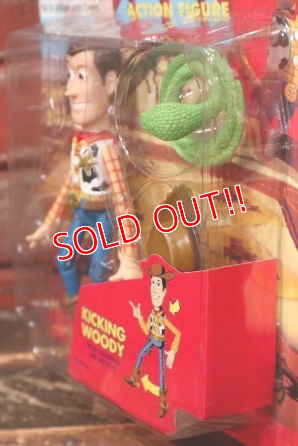 画像3: ct-220301-17 TOY STORY / Thinkway Toys 1990's Action Figure "Quick-Draw Woody"