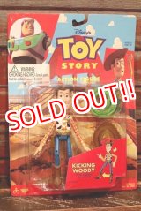 画像: ct-220301-17 TOY STORY / Thinkway Toys 1990's Action Figure "Quick-Draw Woody"