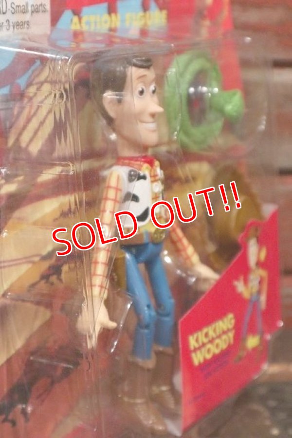 画像4: ct-220301-17 TOY STORY / Thinkway Toys 1990's Action Figure "Quick-Draw Woody"