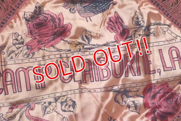 画像4: dp-220301-06 U.S.ARMY "CAMP CLAIBORNE" 1950's-1960's Cushion Cover